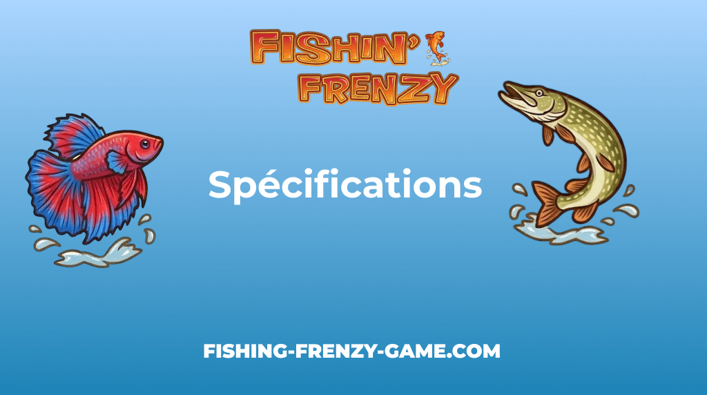 Fishin Frenzy Game Fr Spcifications